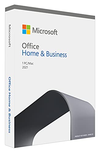 Microsoft Office 2021 Home und Business multilingual | 1 PC (Windows 10/11) /...