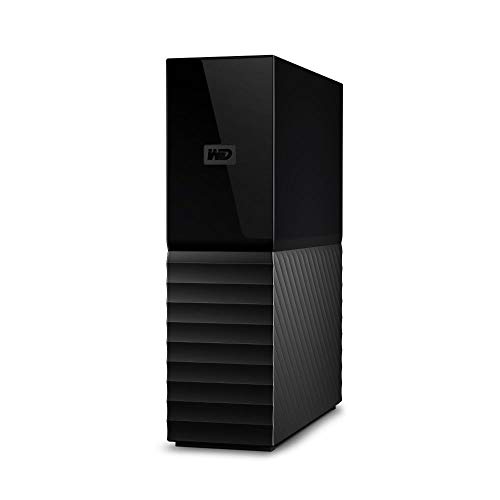 WD My Book 4 TB USB 3.0 Desktop-Festplatte mit Passwortschutz und automatischer...