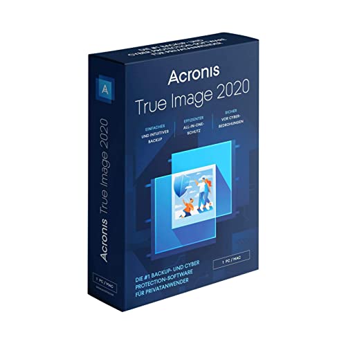 Acronis True Image 2021 | Premium | 1 PC/Mac | 1 Jahr | Cyber Protection-Lösung...