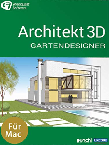 Architekt 3D 20 MAC | Gartendesigner | 1 Gerät | 1 Benutzer | Mac | Mac...