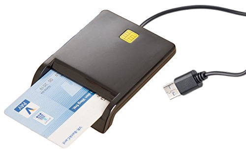 Xystec Chipcard Reader: USB-Chipkarten-Leser & Smartcard-Reader, HBCI-fähig...