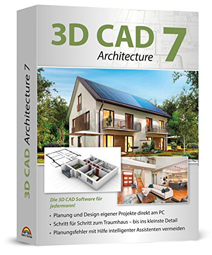 3D CAD 7 Architecture 2D / 3D Architektur-Software, Hausplaner, Grundrisse...