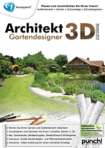 Architekt 3D X7.5 Gartendesigner [PC Download]