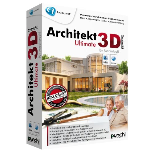 Architekt 3D X5 Ultimate für Mac (MAC)