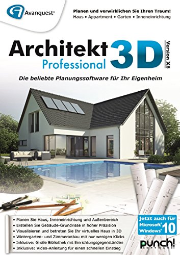 Architekt 3D X8 Professional [PC Download]